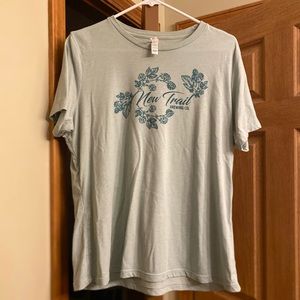 New Trail Brewery Bella + canvas Green TShirt Large